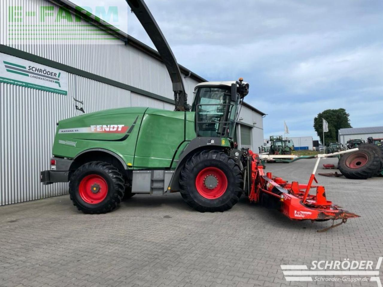 Fendt katana 65 + kemper 375 plus - Lopbarības kombains: foto 2 Fendt katana 65 + kemper 375 plus - Lopbarības kombains: foto 2