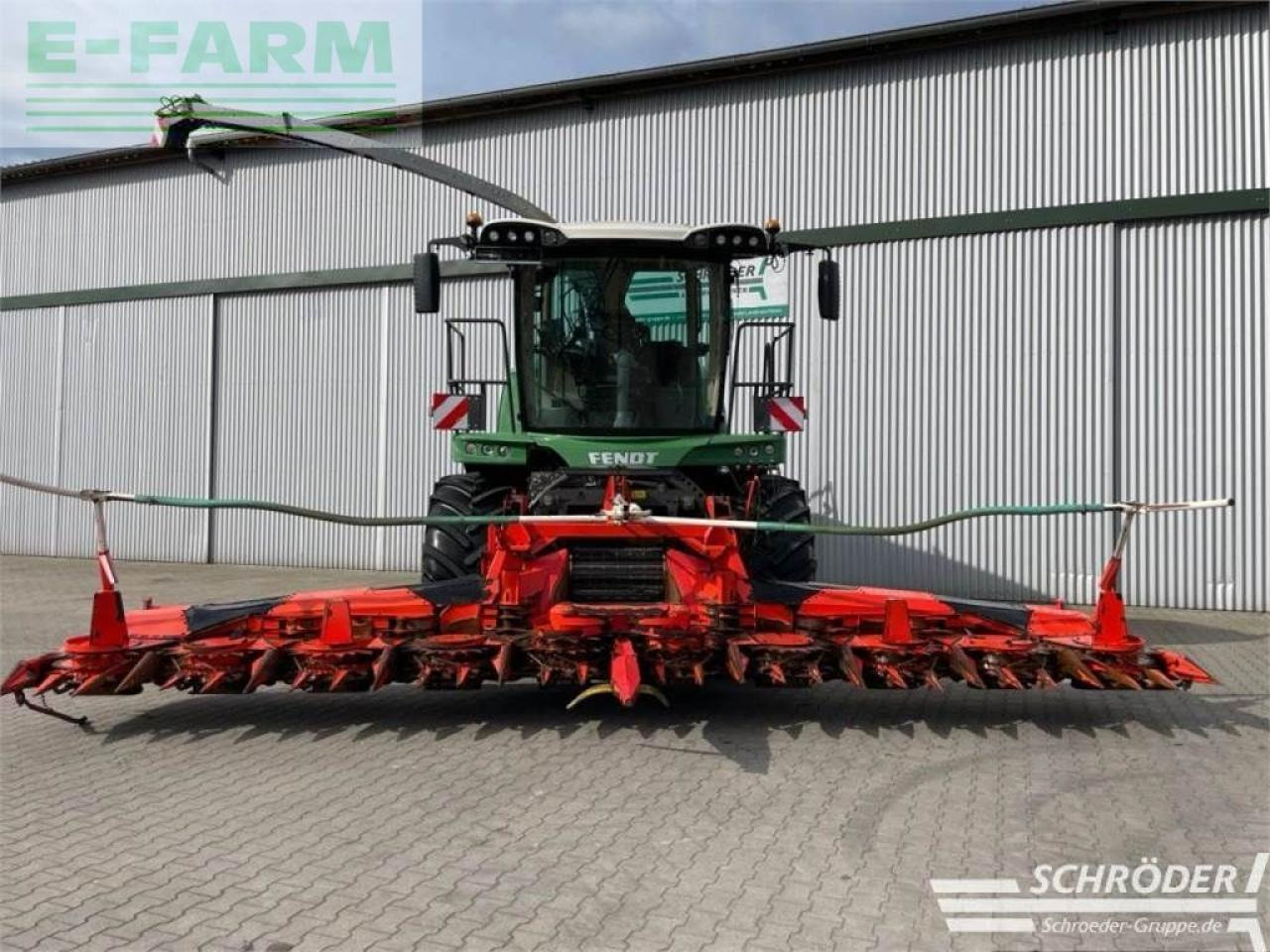 Lopbarības kombains Fendt katana 65 + kemper 375 plus: foto 6