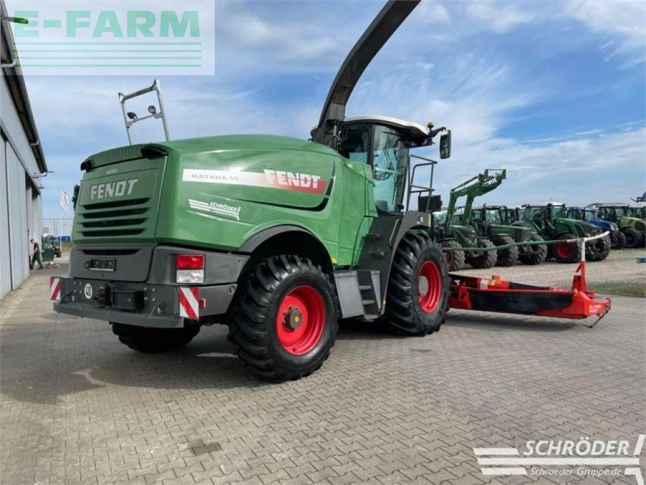 Fendt katana 65 + kemper 375 plus - Lopbarības kombains: foto 3 Fendt katana 65 + kemper 375 plus - Lopbarības kombains: foto 3