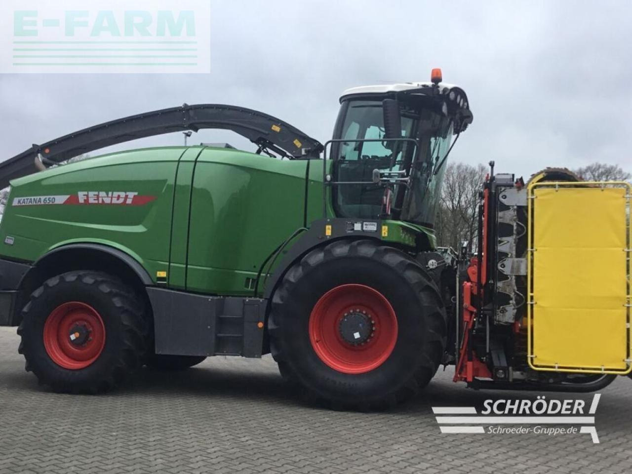 Fendt katana 650 gen3 - Lopbarības kombains: foto 5 Fendt katana 650 gen3 - Lopbarības kombains: foto 5