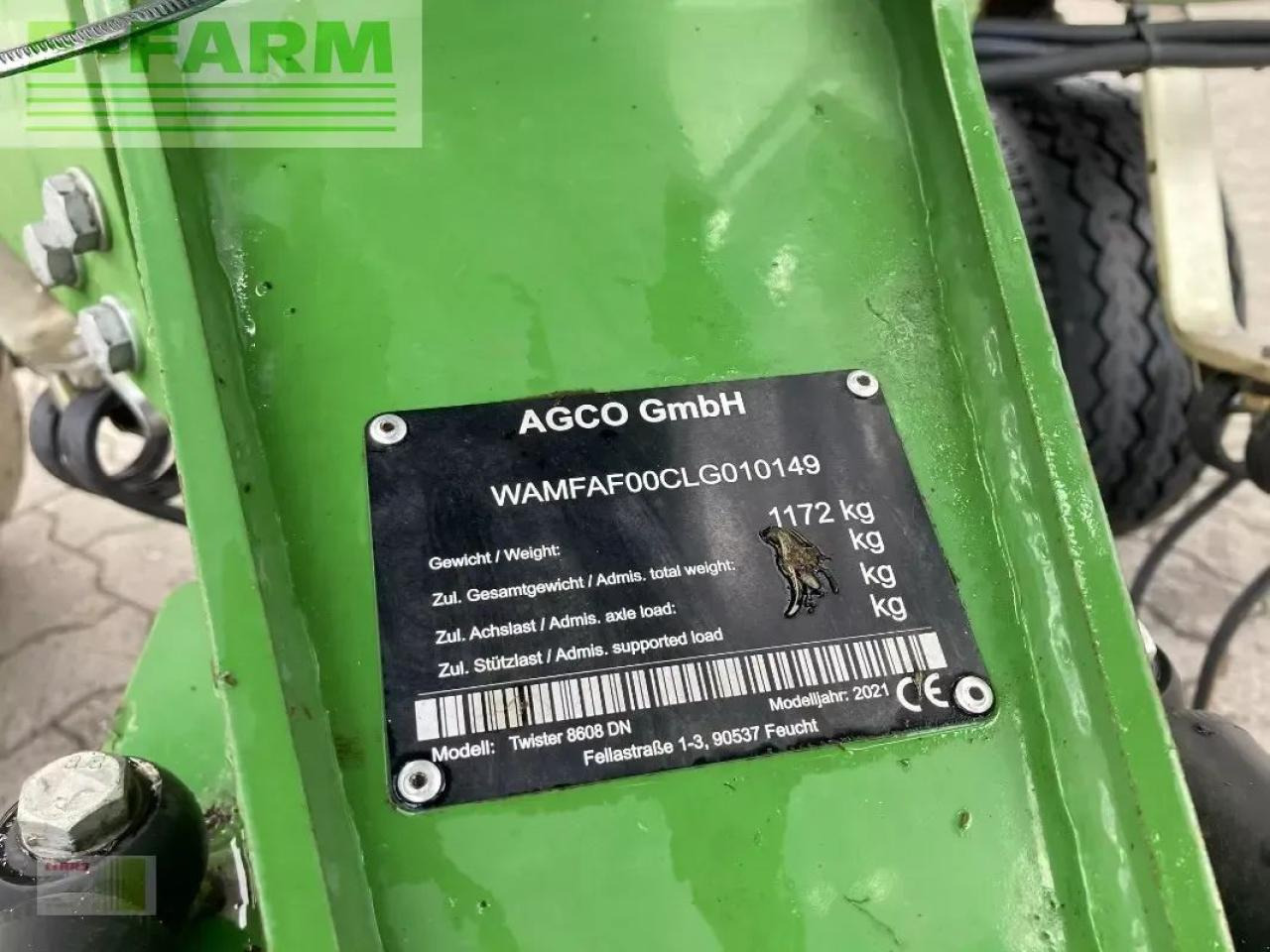 Fendt twister 8608 (laufleistung ca. 50 hektar) - Vālotājs/ Ārdītājs: foto 5 Fendt twister 8608 (laufleistung ca. 50 hektar) - Vālotājs/ Ārdītājs: foto 5