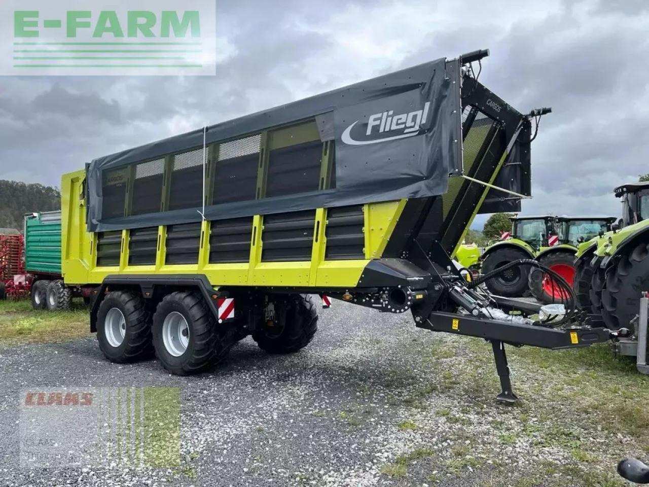 Fliegl cargos 750 trend - Lauksaimniecības piekabe-pašizgāzējs: foto 1 Fliegl cargos 750 trend - Lauksaimniecības piekabe-pašizgāzējs: foto 1