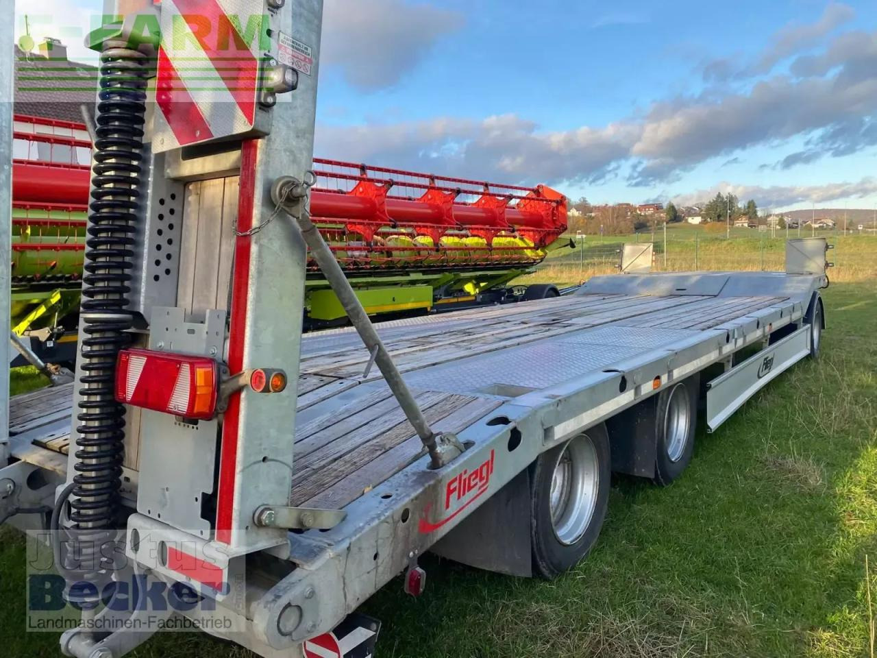 Fliegl dts-s 300 - Lauksaimniecības piekabe-platforma: foto 5 Fliegl dts-s 300 - Lauksaimniecības piekabe-platforma: foto 5