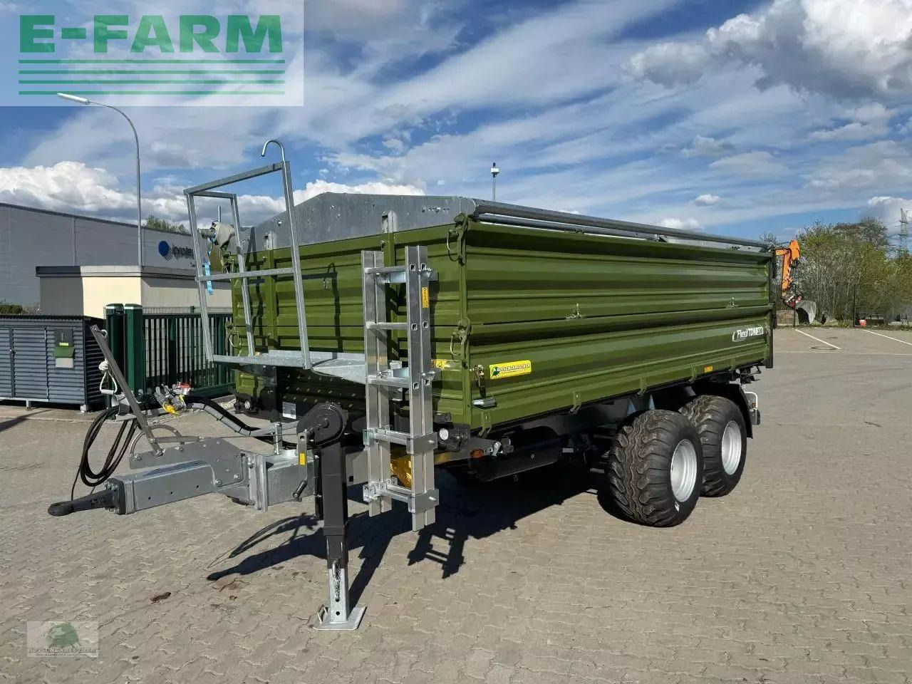 Fliegl tdk 100vr fox tandem - Lauksaimniecības piekabe-pašizgāzējs: foto 2 Fliegl tdk 100vr fox tandem - Lauksaimniecības piekabe-pašizgāzējs: foto 2