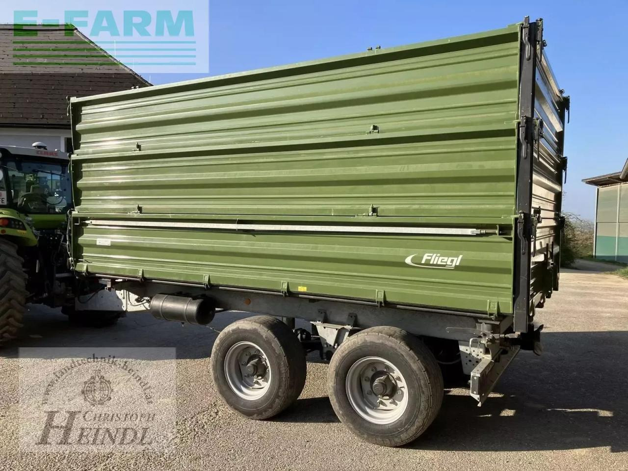 Fliegl tdk 130 fox - Lauksaimniecības piekabe-pašizgāzējs: foto 3 Fliegl tdk 130 fox - Lauksaimniecības piekabe-pašizgāzējs: foto 3
