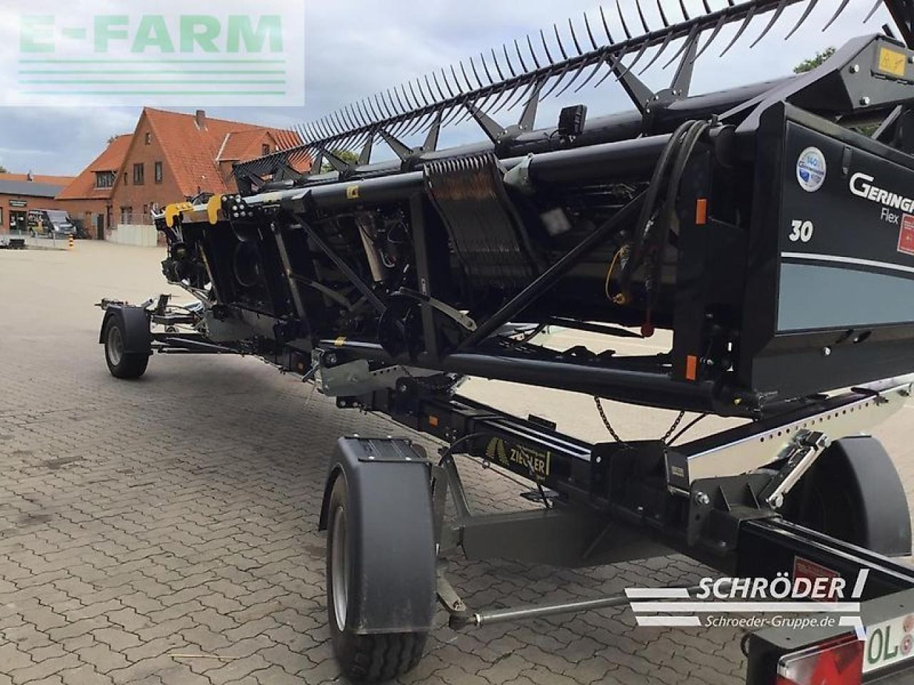 Geringhoff flex 30 / 9,15m + wagen - Labības heders: foto 5 Geringhoff flex 30 / 9,15m + wagen - Labības heders: foto 5