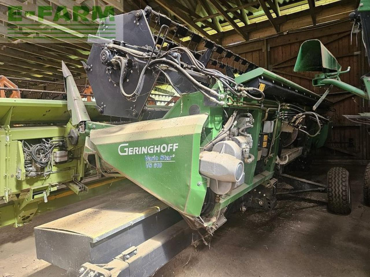 Geringhoff variostar 610 + rapetrenner + transportwagen - Labības heders: foto 1 Geringhoff variostar 610 + rapetrenner + transportwagen - Labības heders: foto 1