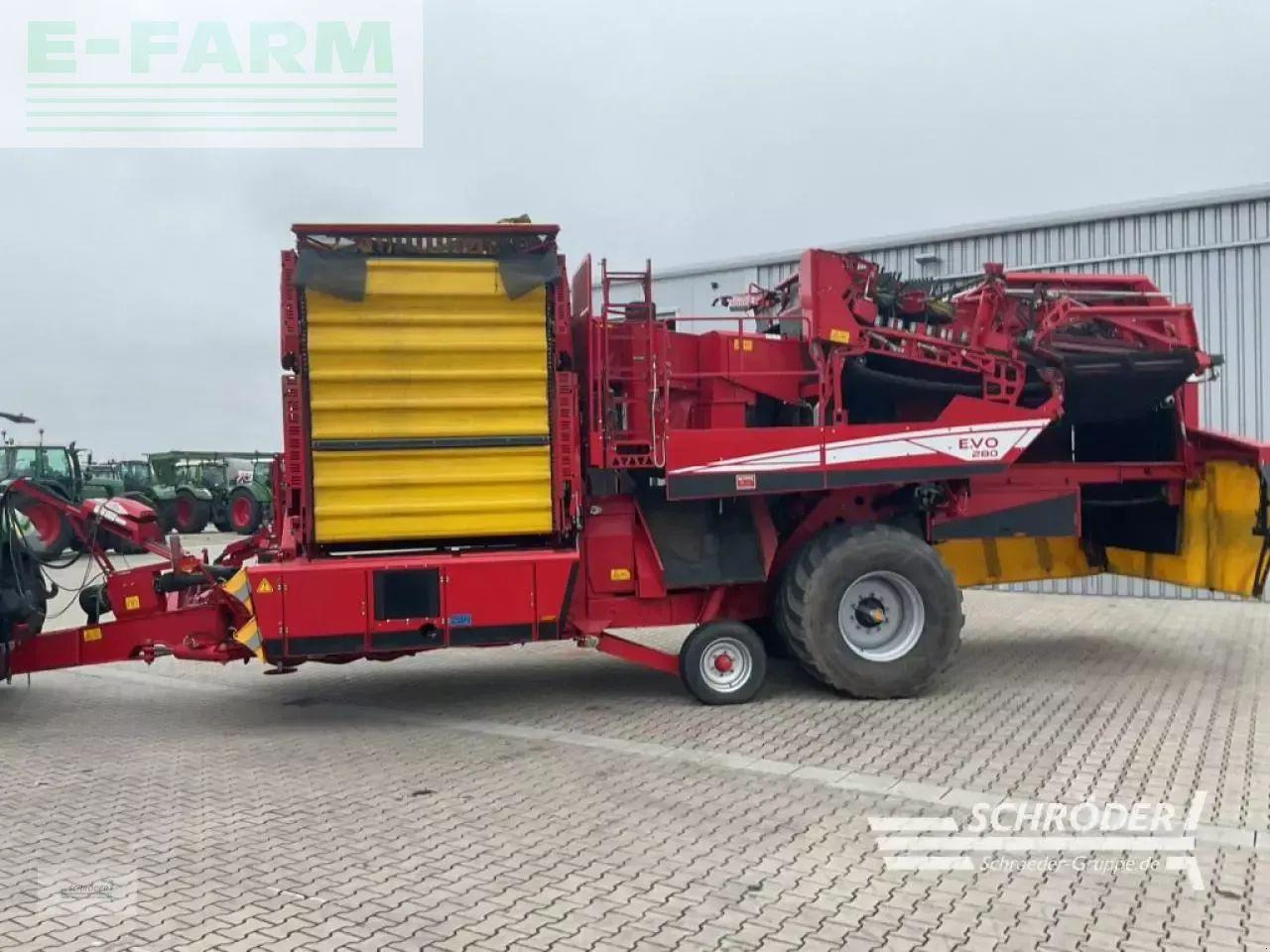 Grimme evo 280 - Kartupeļu kombains: foto 1 Grimme evo 280 - Kartupeļu kombains: foto 1