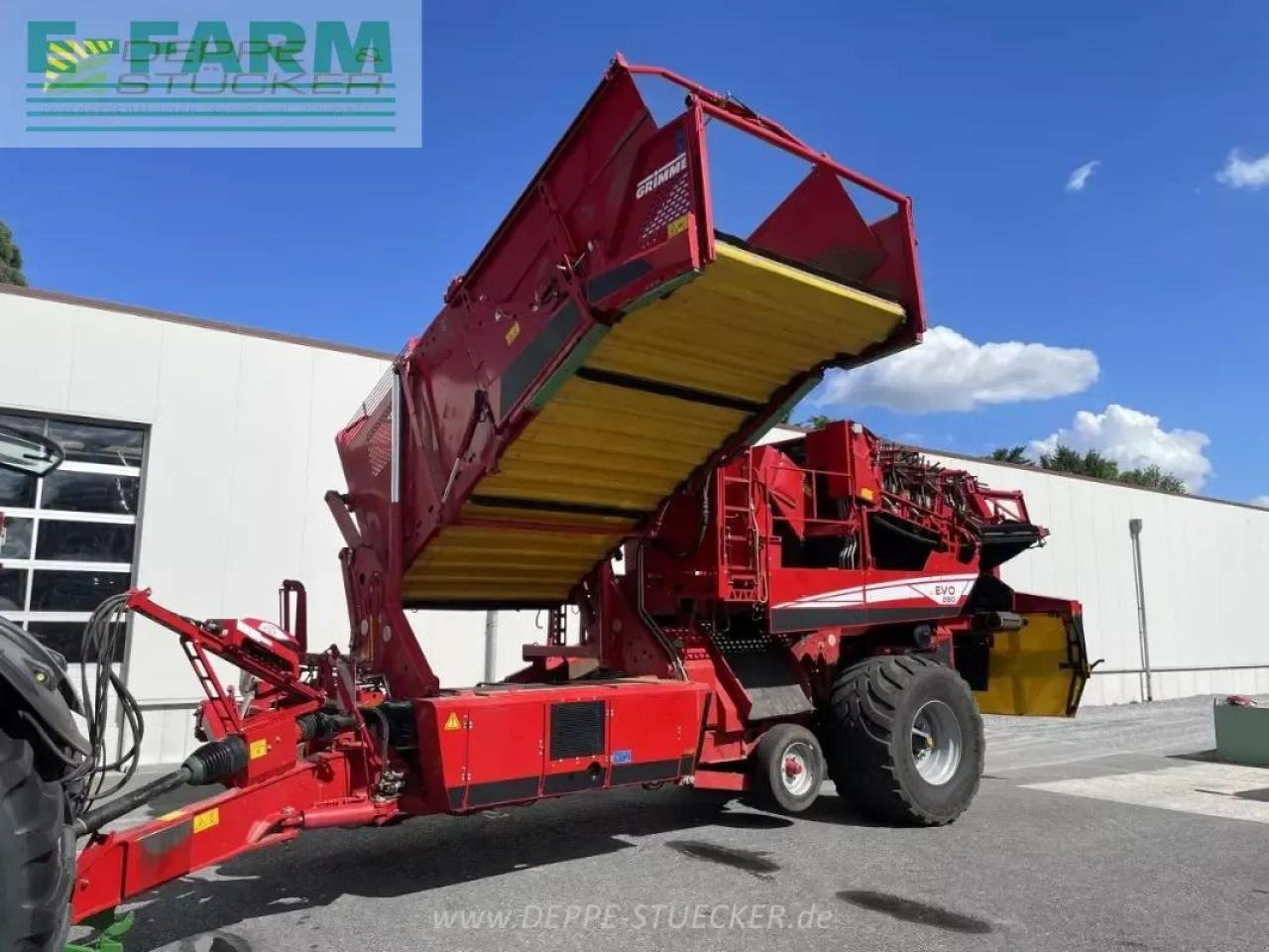 Kartupeļu kombains Grimme evo 280: foto 18