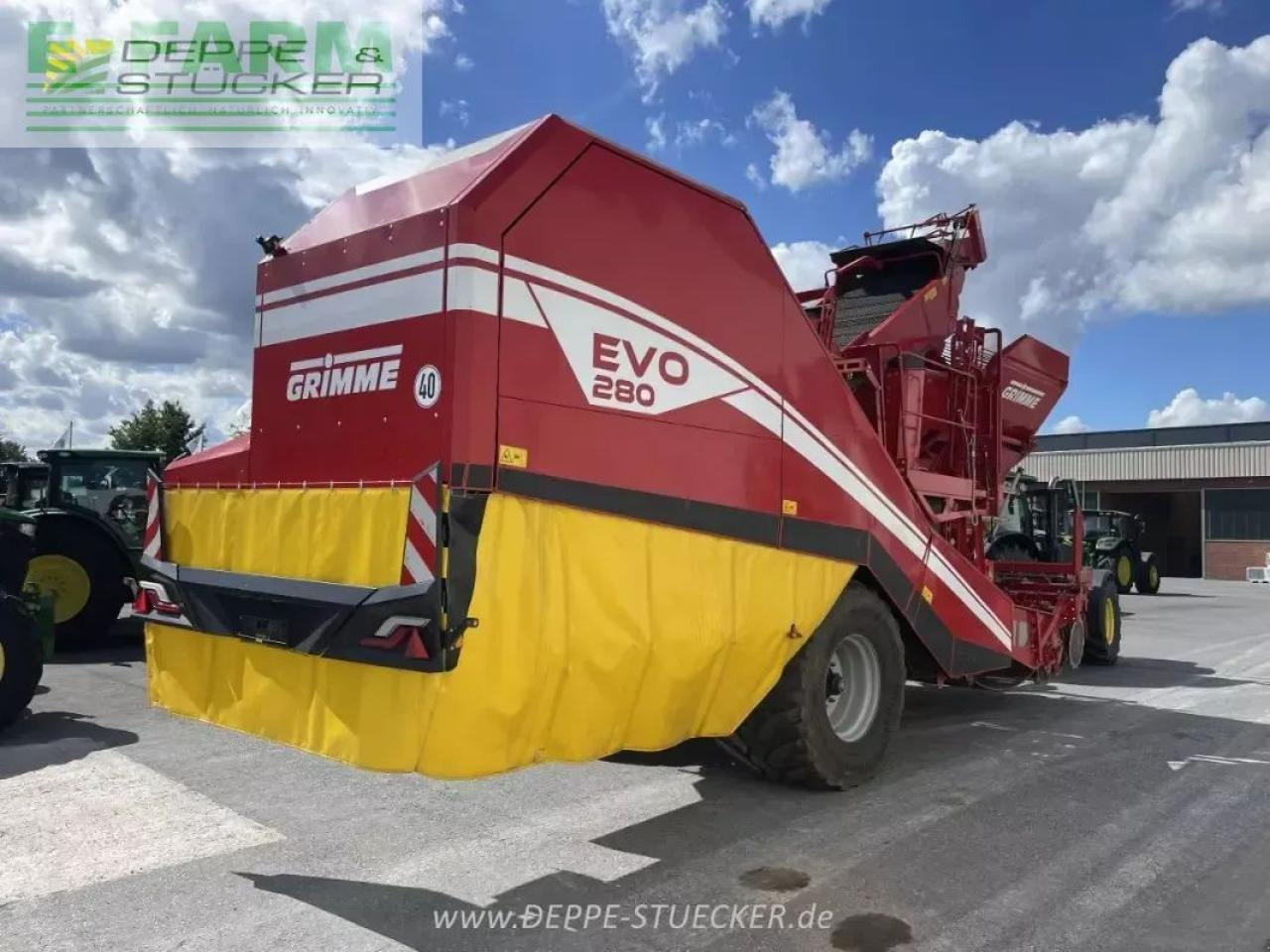 Kartupeļu kombains Grimme evo 280: foto 21