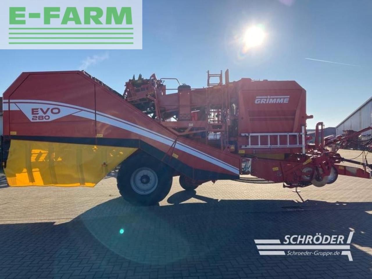 Grimme evo 280 - Kartupeļu kombains: foto 4 Grimme evo 280 - Kartupeļu kombains: foto 4