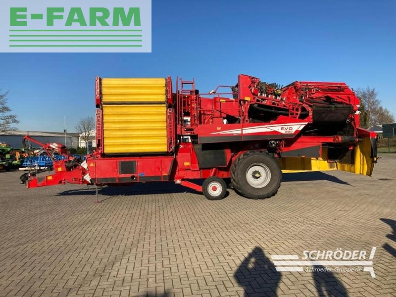 Grimme evo 280 - Kartupeļu kombains: foto 2 Grimme evo 280 - Kartupeļu kombains: foto 2
