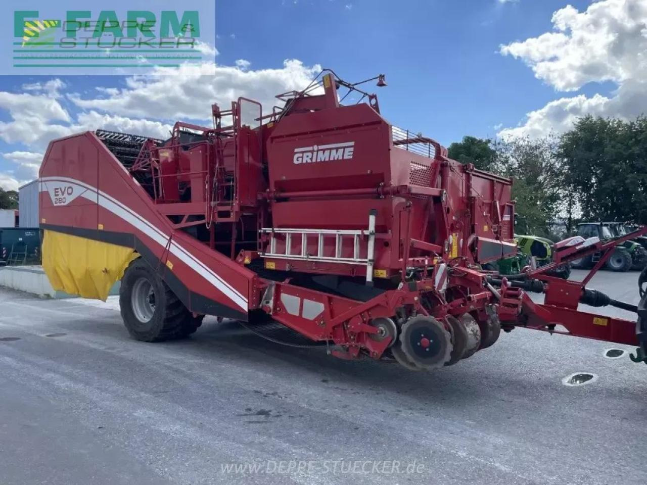 Grimme evo 280 - Kartupeļu kombains: foto 4 Grimme evo 280 - Kartupeļu kombains: foto 4