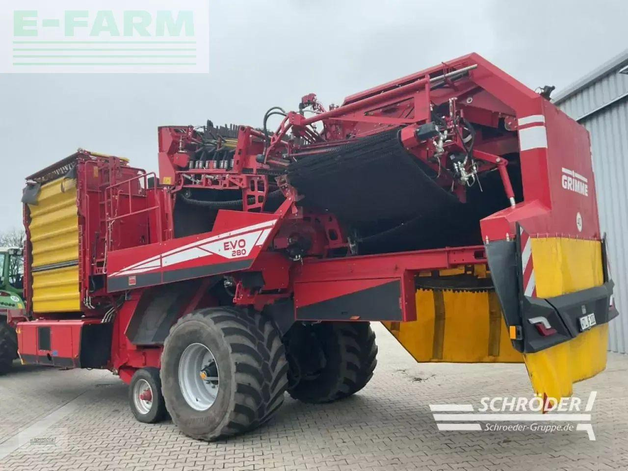 Grimme evo 280 - Kartupeļu kombains: foto 2 Grimme evo 280 - Kartupeļu kombains: foto 2