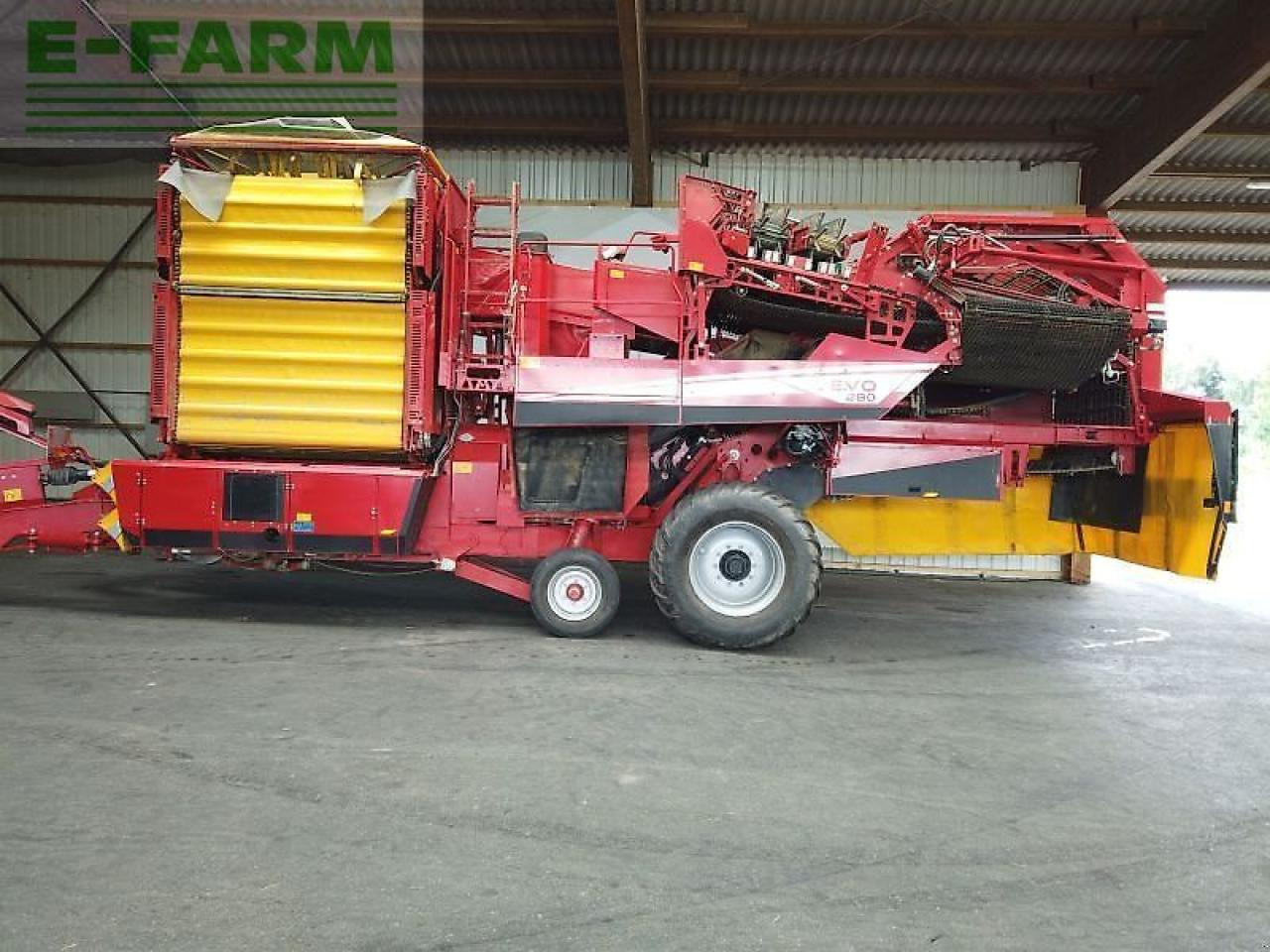 Grimme evo 280 grimme - Kartupeļu kombains: foto 3 Grimme evo 280 grimme - Kartupeļu kombains: foto 3