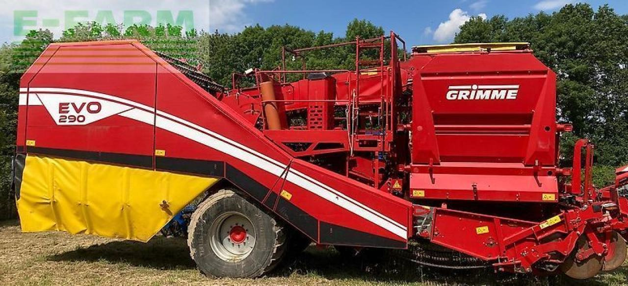 Grimme evo 290 - Kartupeļu kombains: foto 1 Grimme evo 290 - Kartupeļu kombains: foto 1