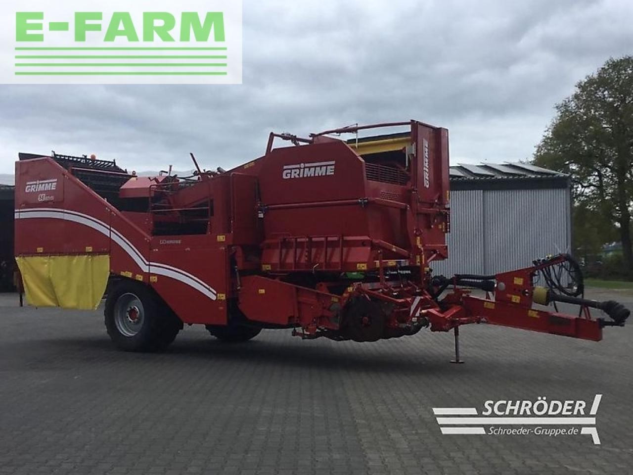 Grimme se 150-60 - Kartupeļu kombains: foto 1 Grimme se 150-60 - Kartupeļu kombains: foto 1
