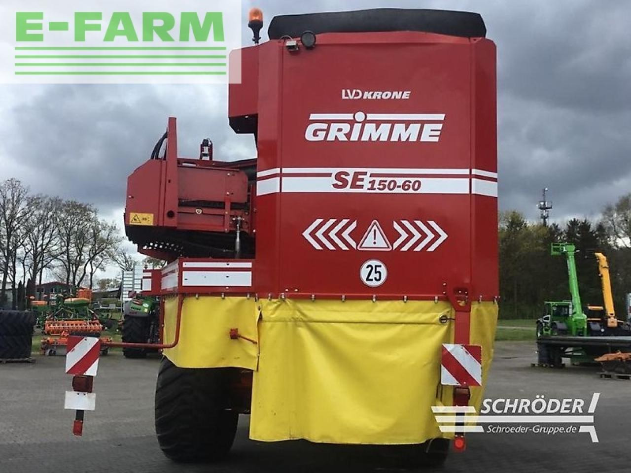 Grimme se 150-60 - Kartupeļu kombains: foto 3 Grimme se 150-60 - Kartupeļu kombains: foto 3