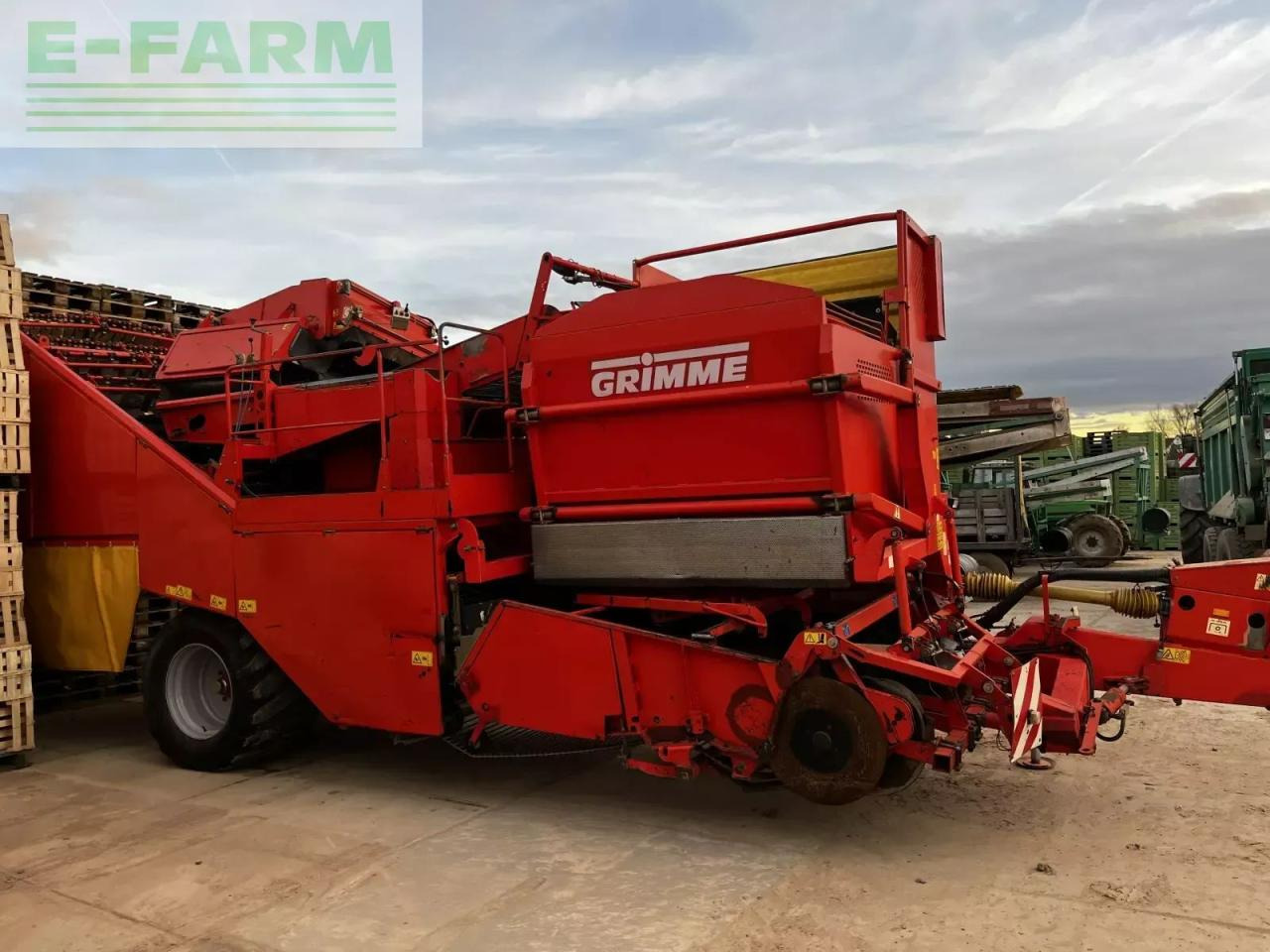 Grimme se 170-60 - Kartupeļu kombains: foto 1 Grimme se 170-60 - Kartupeļu kombains: foto 1