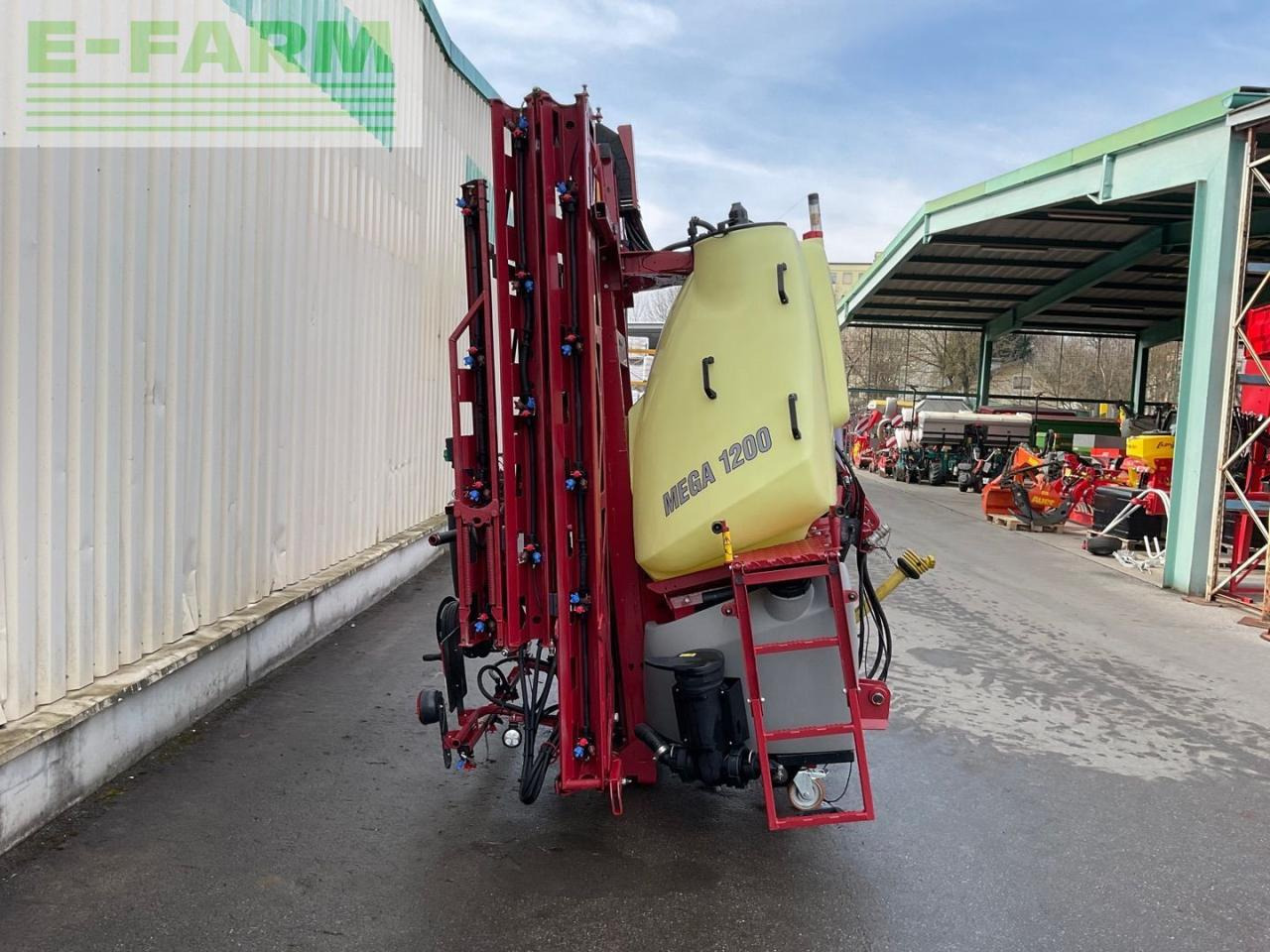 Hardi MEGA 1200 - Piekabināmais miglotājs: foto 5 Hardi MEGA 1200 - Piekabināmais miglotājs: foto 5