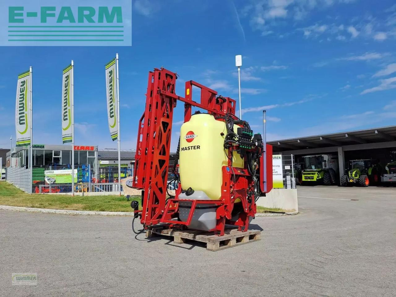 Hardi master 1000l - Piekabināmais miglotājs: foto 1 Hardi master 1000l - Piekabināmais miglotājs: foto 1