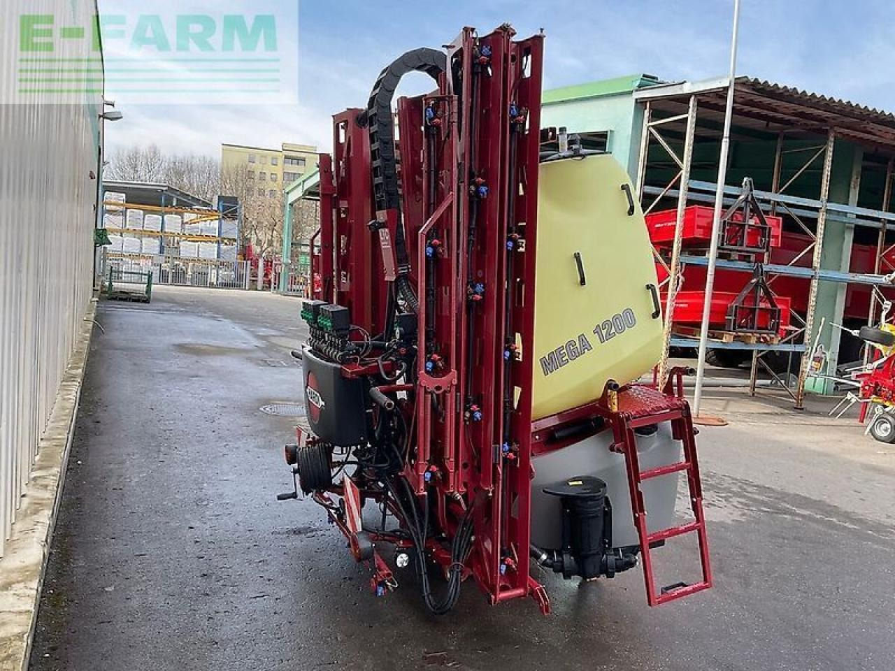 Hardi mega 1200 - Piekabināmais miglotājs: foto 3 Hardi mega 1200 - Piekabināmais miglotājs: foto 3