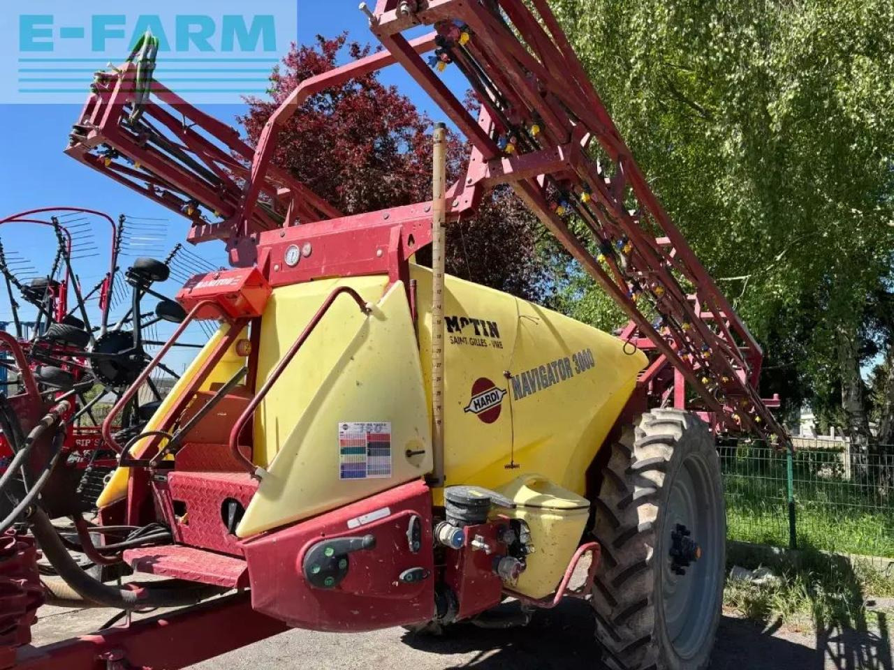 Hardi navigator 3000 - Piekabināmais miglotājs: foto 1 Hardi navigator 3000 - Piekabināmais miglotājs: foto 1