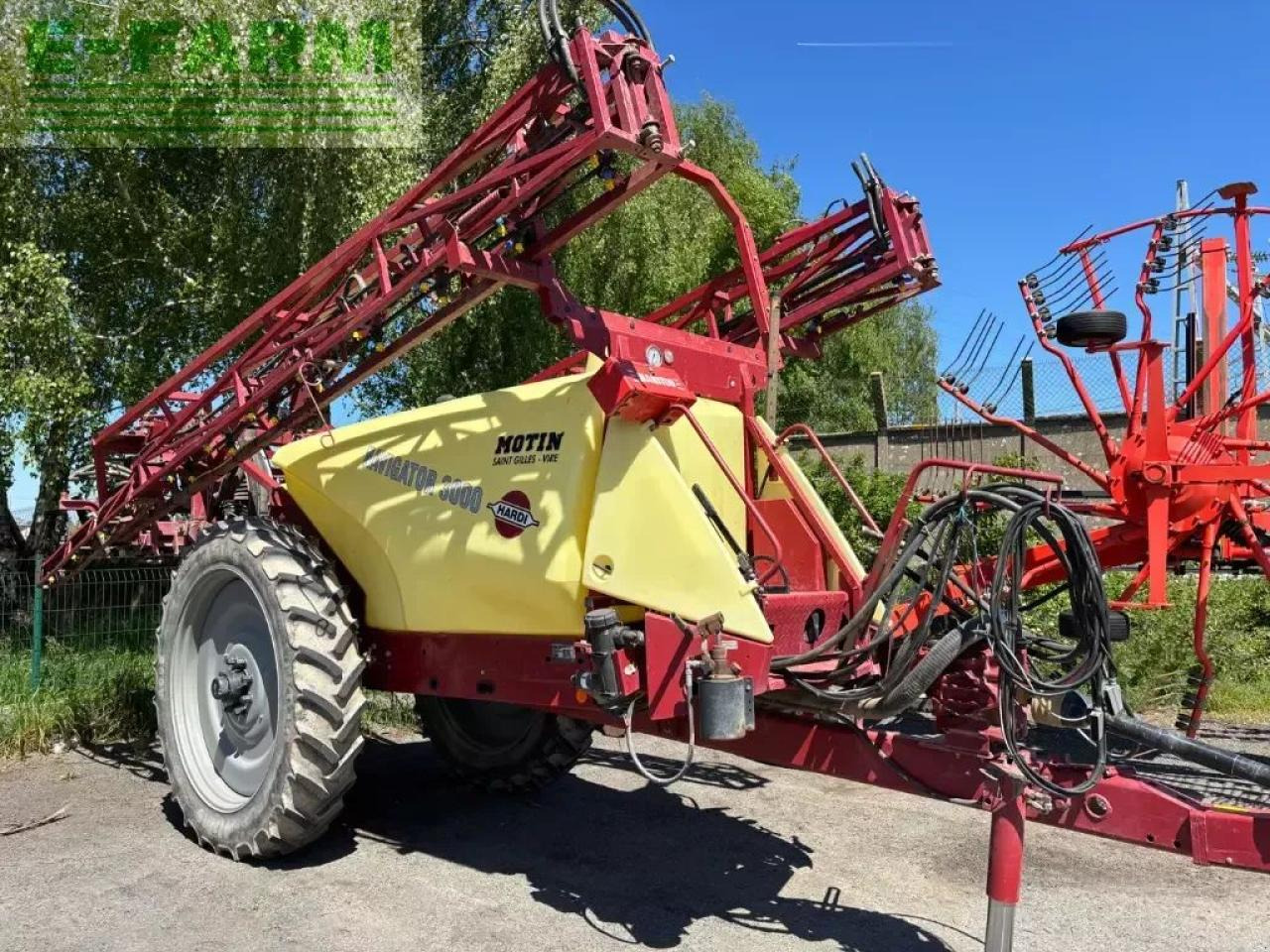 Hardi navigator 3000 - Piekabināmais miglotājs: foto 4 Hardi navigator 3000 - Piekabināmais miglotājs: foto 4