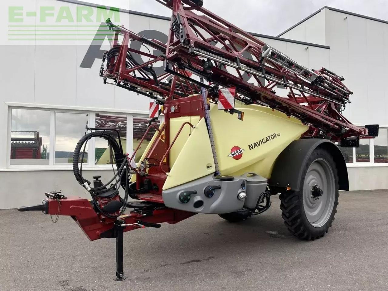 Hardi navigator 4000l 27m 9tb ddz - Piekabināmais miglotājs: foto 2 Hardi navigator 4000l 27m 9tb ddz - Piekabināmais miglotājs: foto 2