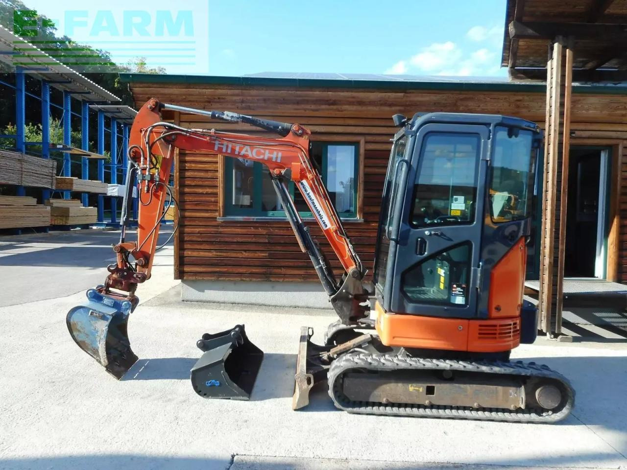 Hitachi zx26u-6 ( 2.740kg ) powertilt - Mini-ekskavators: foto 1 Hitachi zx26u-6 ( 2.740kg ) powertilt - Mini-ekskavators: foto 1