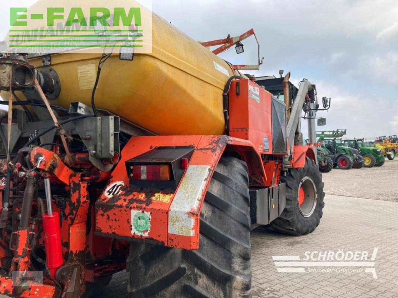 Šķidrmēslu muca Holmer terra variant wa: foto 15