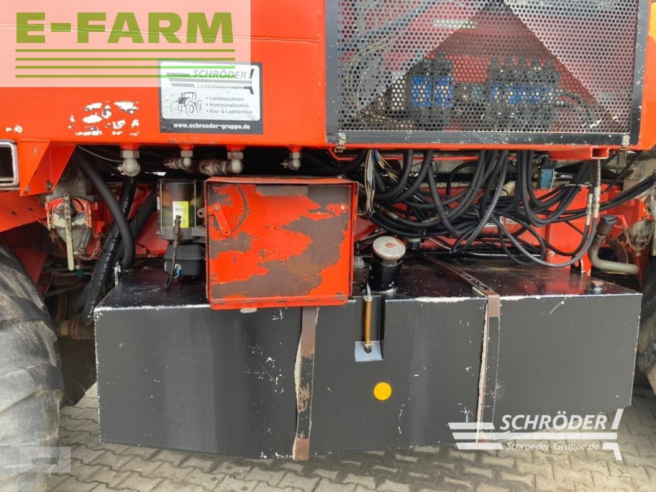 Šķidrmēslu muca Holmer terra variant wa: foto 16