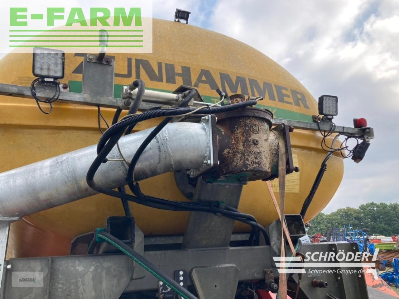Šķidrmēslu muca Holmer terra variant wa: foto 11
