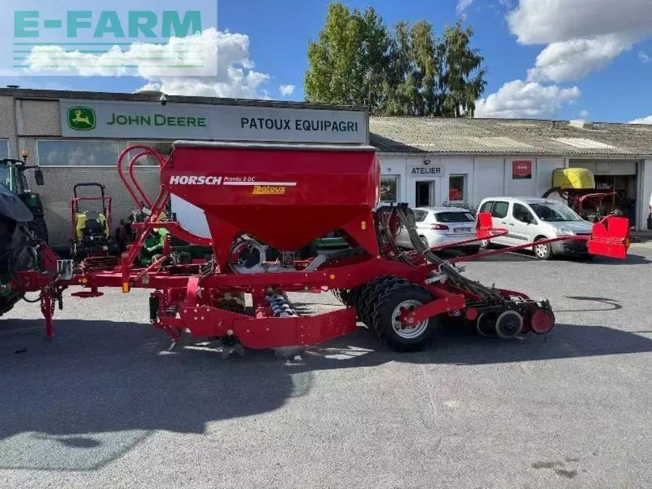 Horsch pronto 3dc - Precīzās izsējas sējmašīna: foto 2 Horsch pronto 3dc - Precīzās izsējas sējmašīna: foto 2