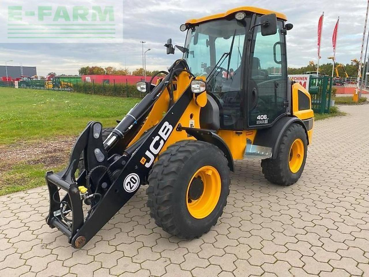 JCB 406 agri - Mini-ekskavators: foto 1 JCB 406 agri - Mini-ekskavators: foto 1