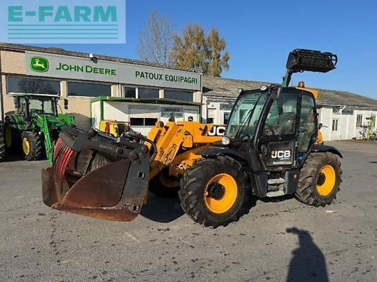 JCB 536-70 agriplus - Teleskopiskais iekrāvējs: foto 1 JCB 536-70 agriplus - Teleskopiskais iekrāvējs: foto 1