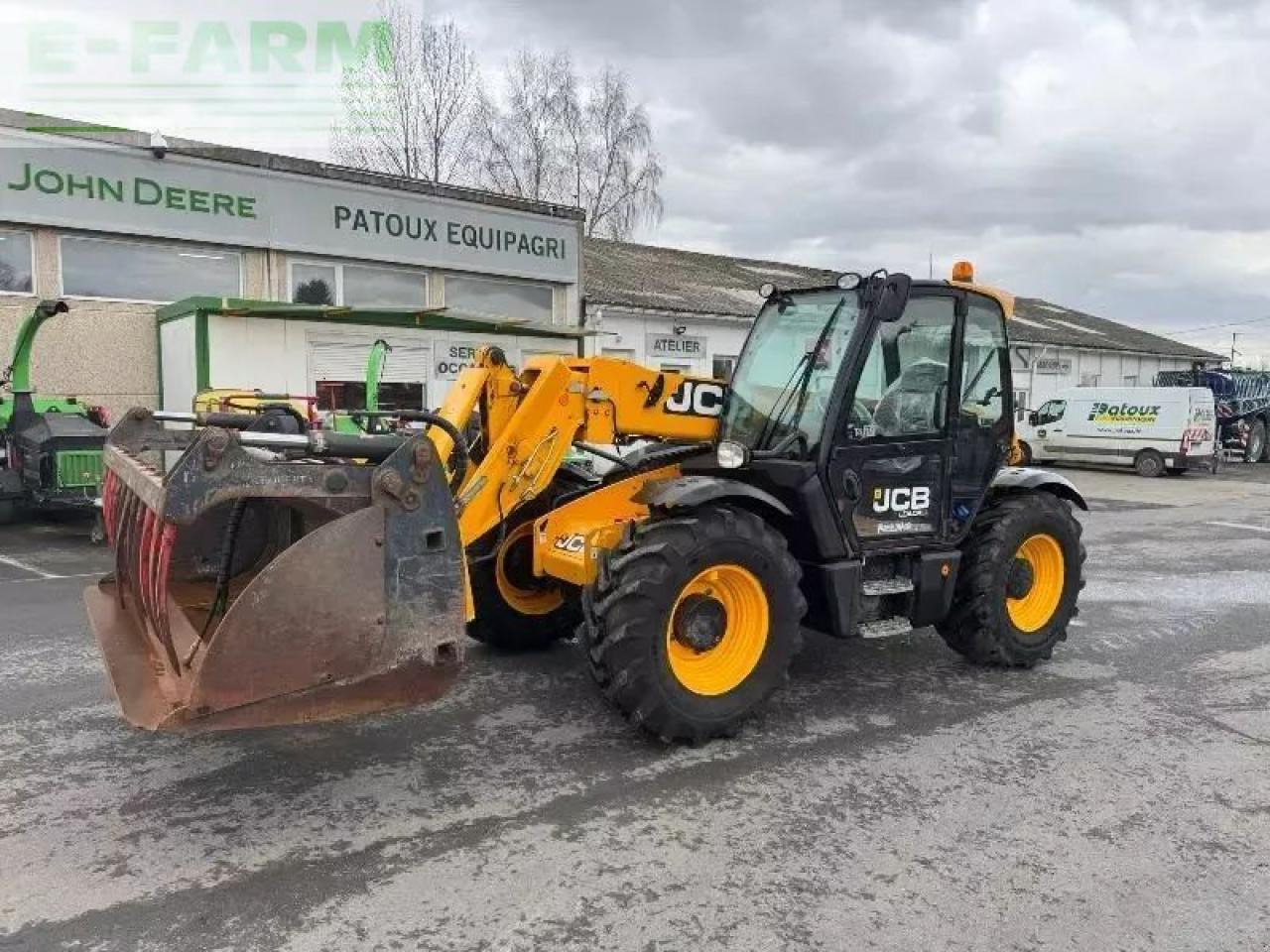 JCB 536-70 agriplus - Teleskopiskais iekrāvējs: foto 1 JCB 536-70 agriplus - Teleskopiskais iekrāvējs: foto 1