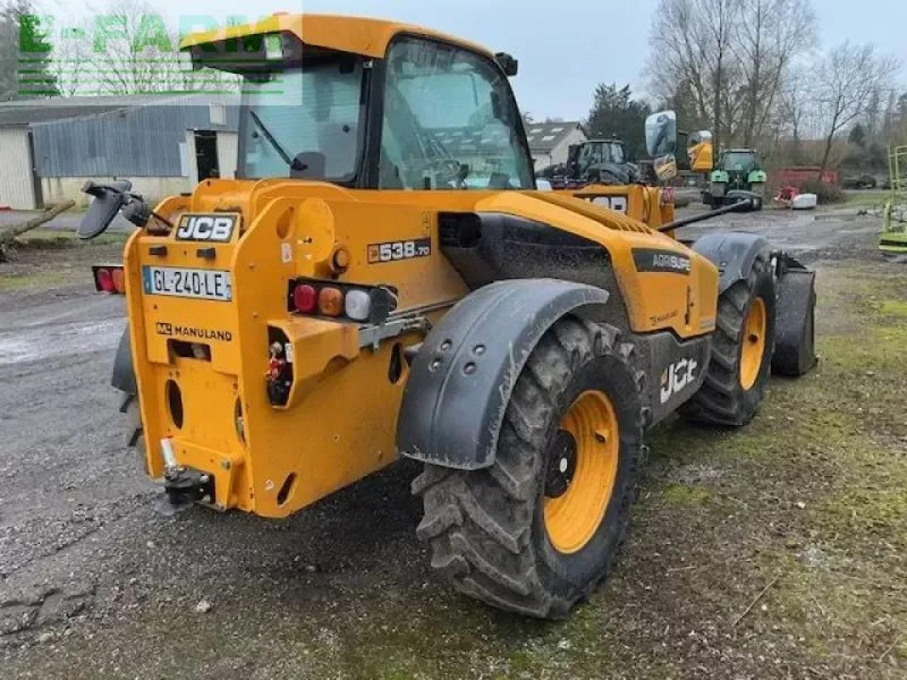 JCB 538.70agri sup - Teleskopiskais iekrāvējs: foto 4 JCB 538.70agri sup - Teleskopiskais iekrāvējs: foto 4