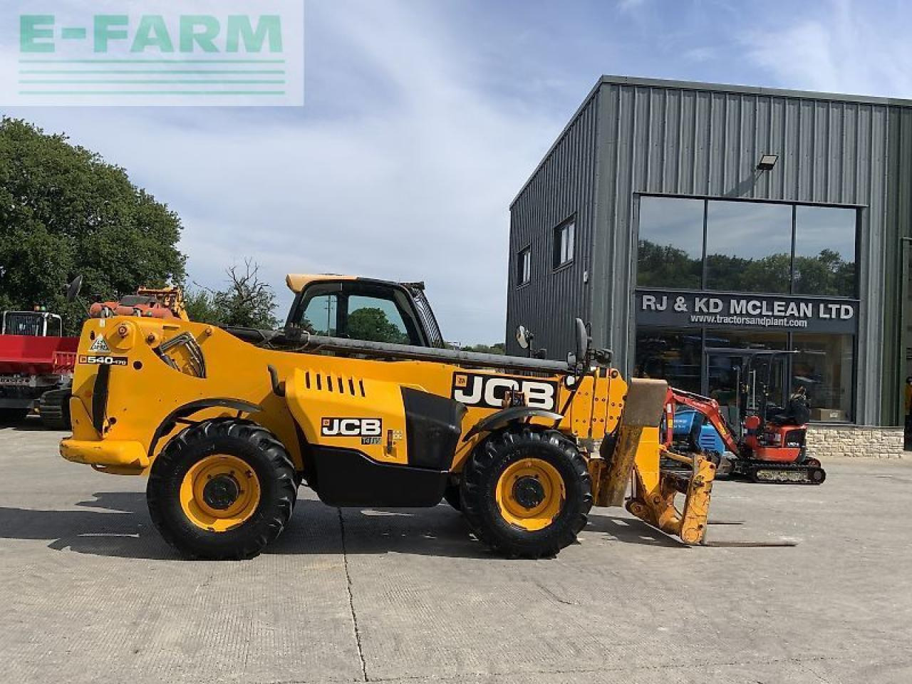 JCB 540-170 telehandler (st23482) - Teleskopiskais iekrāvējs: foto 2 JCB 540-170 telehandler (st23482) - Teleskopiskais iekrāvējs: foto 2