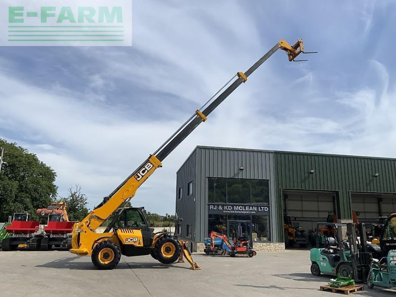 JCB 540-170 telehandler (st23482) - Teleskopiskais iekrāvējs: foto 1 JCB 540-170 telehandler (st23482) - Teleskopiskais iekrāvējs: foto 1