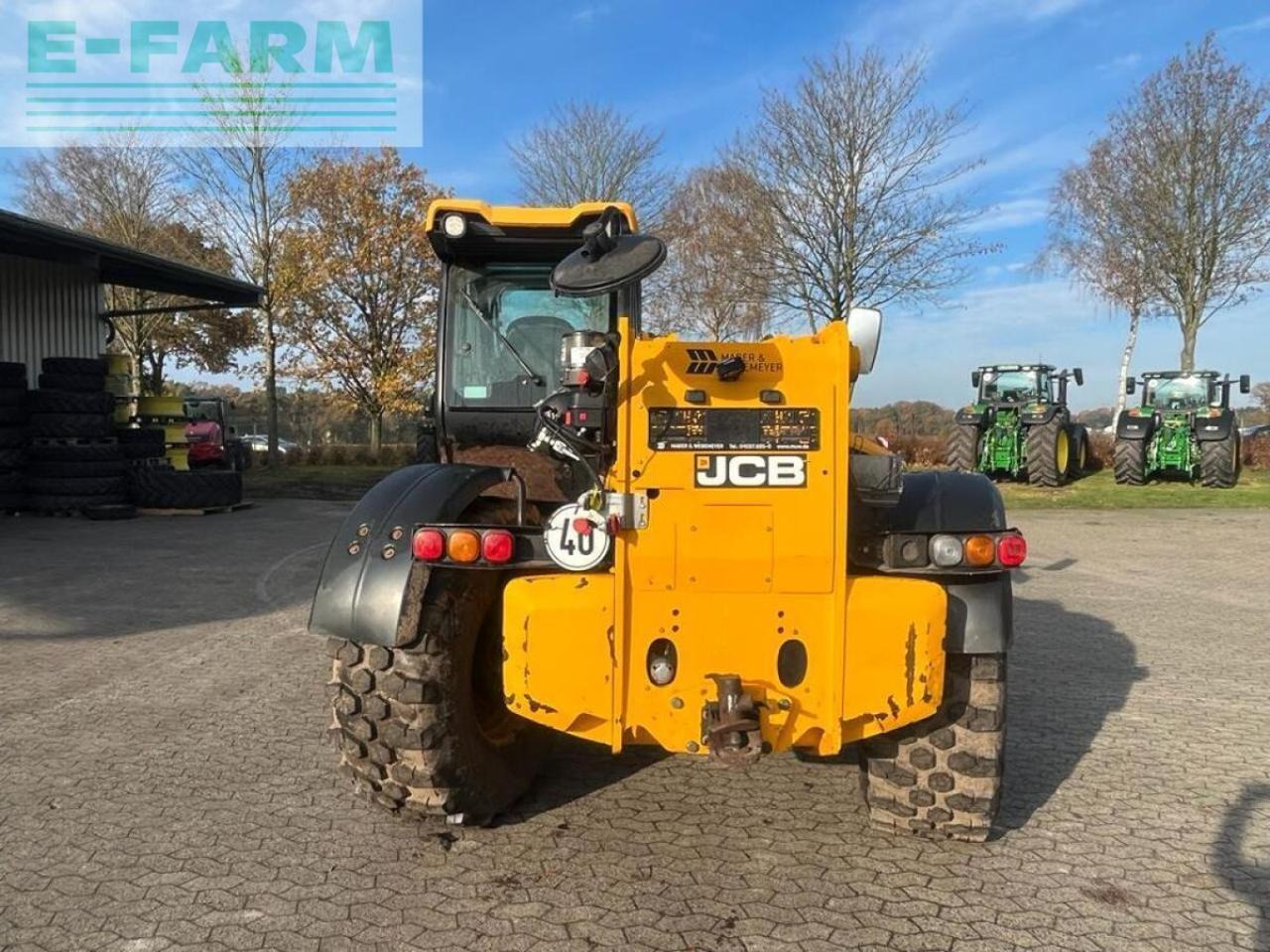 JCB 560-80 agri super - Teleskopiskais iekrāvējs: foto 3 JCB 560-80 agri super - Teleskopiskais iekrāvējs: foto 3