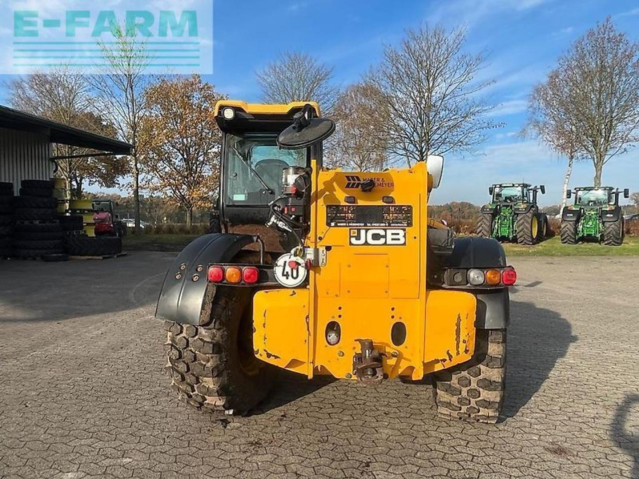 JCB 560-80 agri super - Teleskopiskais iekrāvējs: foto 3 JCB 560-80 agri super - Teleskopiskais iekrāvējs: foto 3