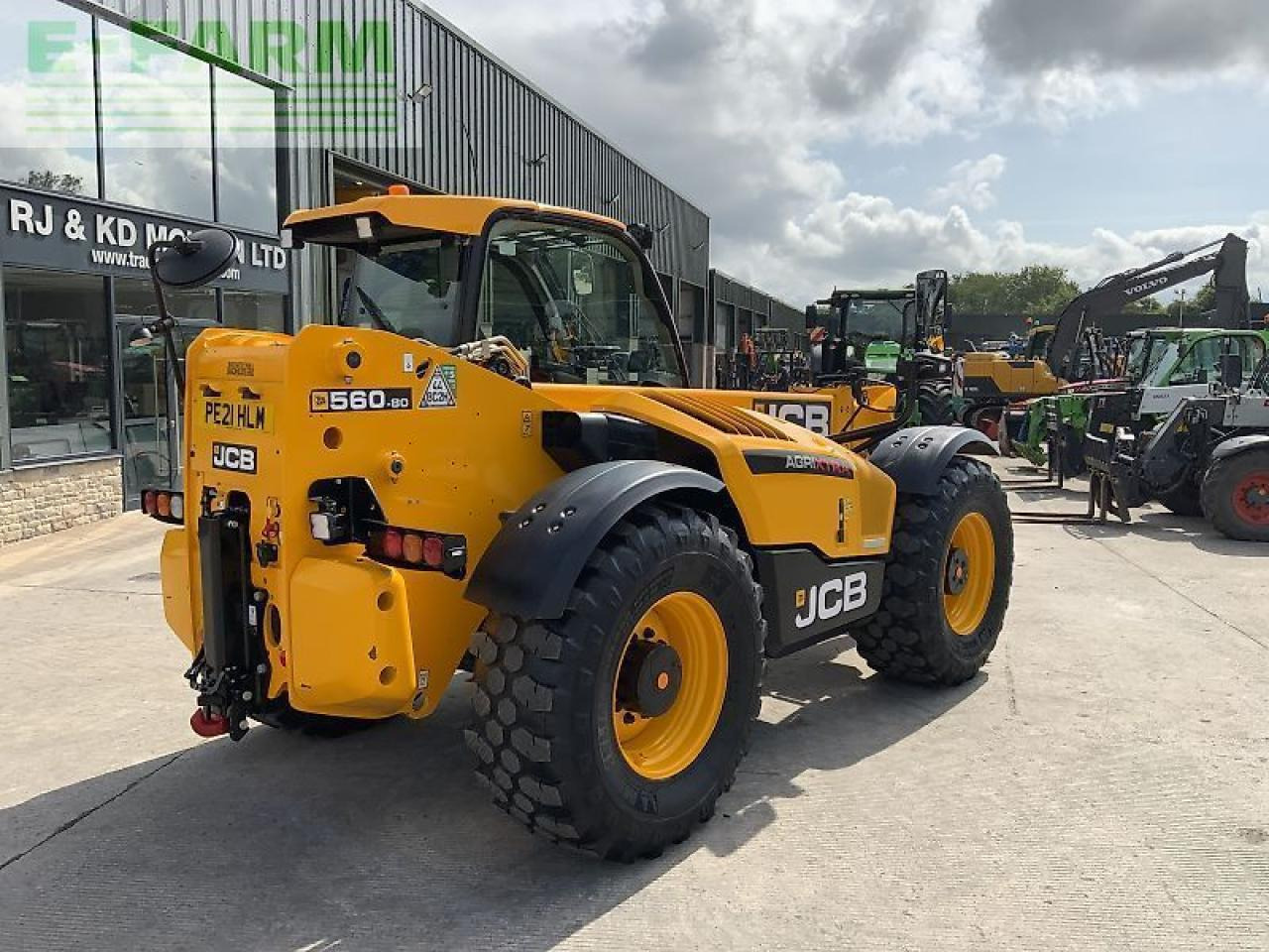 Teleskopiskais iekrāvējs JCB 560-80 agri super telehandler (st23410): foto 9