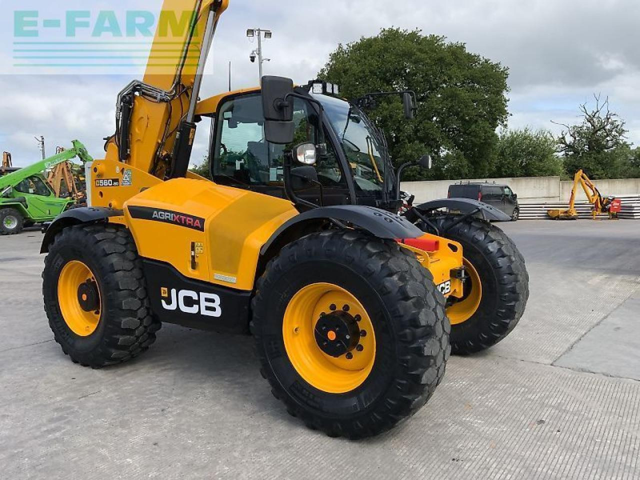 Teleskopiskais iekrāvējs JCB 560-80 agri super telehandler (st23410): foto 13