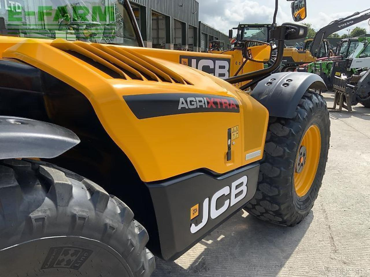 Teleskopiskais iekrāvējs JCB 560-80 agri super telehandler (st23410): foto 10