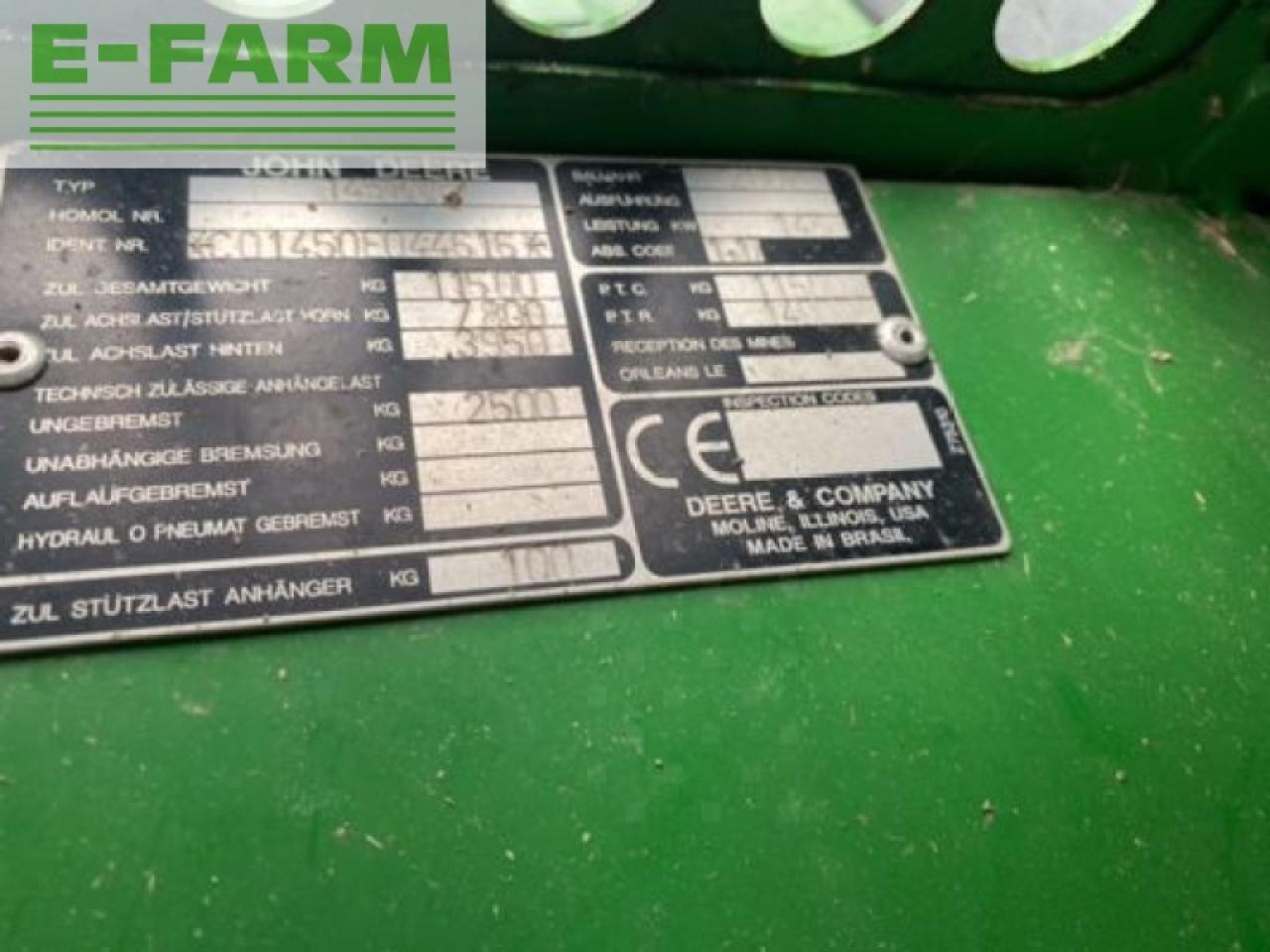 John Deere 1450 cws - Labības kombains: foto 3 John Deere 1450 cws - Labības kombains: foto 3