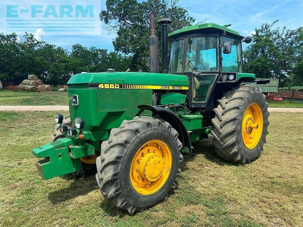John Deere 4650 - Traktors: foto 1 John Deere 4650 - Traktors: foto 1