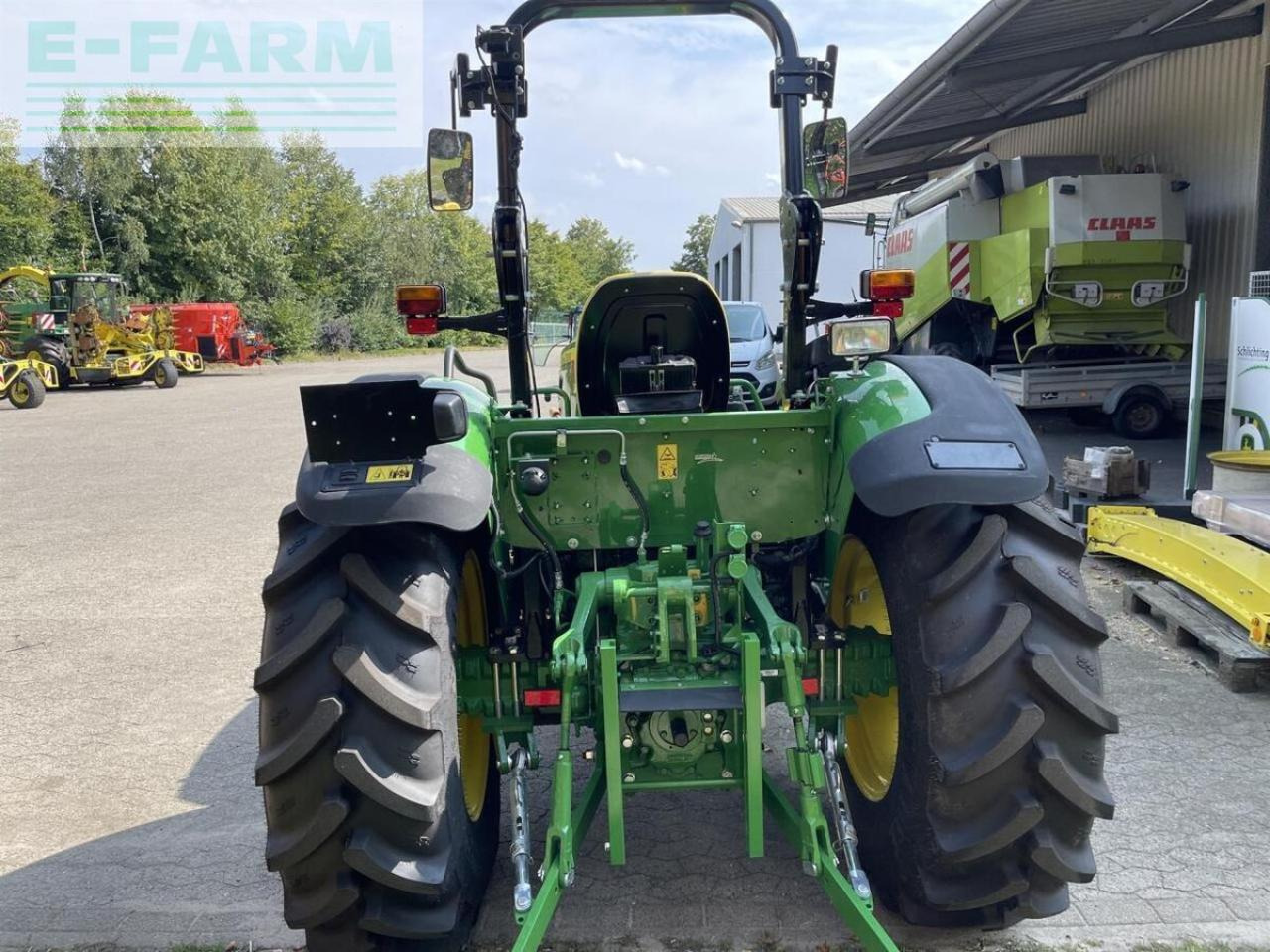 John Deere 5058e ohne kabine - Traktors: foto 5 John Deere 5058e ohne kabine - Traktors: foto 5