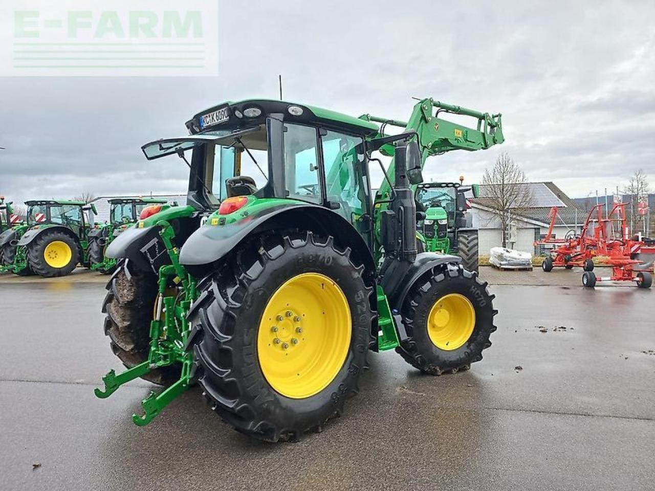John Deere 6090m - Traktors: foto 3 John Deere 6090m - Traktors: foto 3