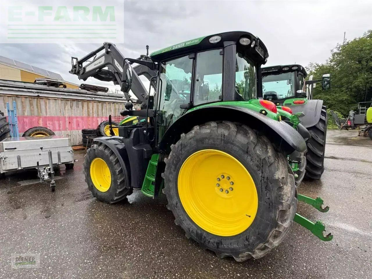 John Deere 6100m - Traktors: foto 4 John Deere 6100m - Traktors: foto 4